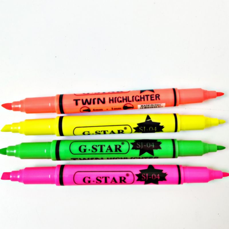 1 Hộp 5 Bút Dạ Quang HL-03 Và Hộp 10 Cây Dạ Quang Đủ Màu Halo-zee