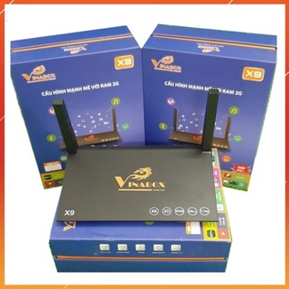 Android tivi box vinabox x9 - có bluetooth và tìm kiếm giọng nói