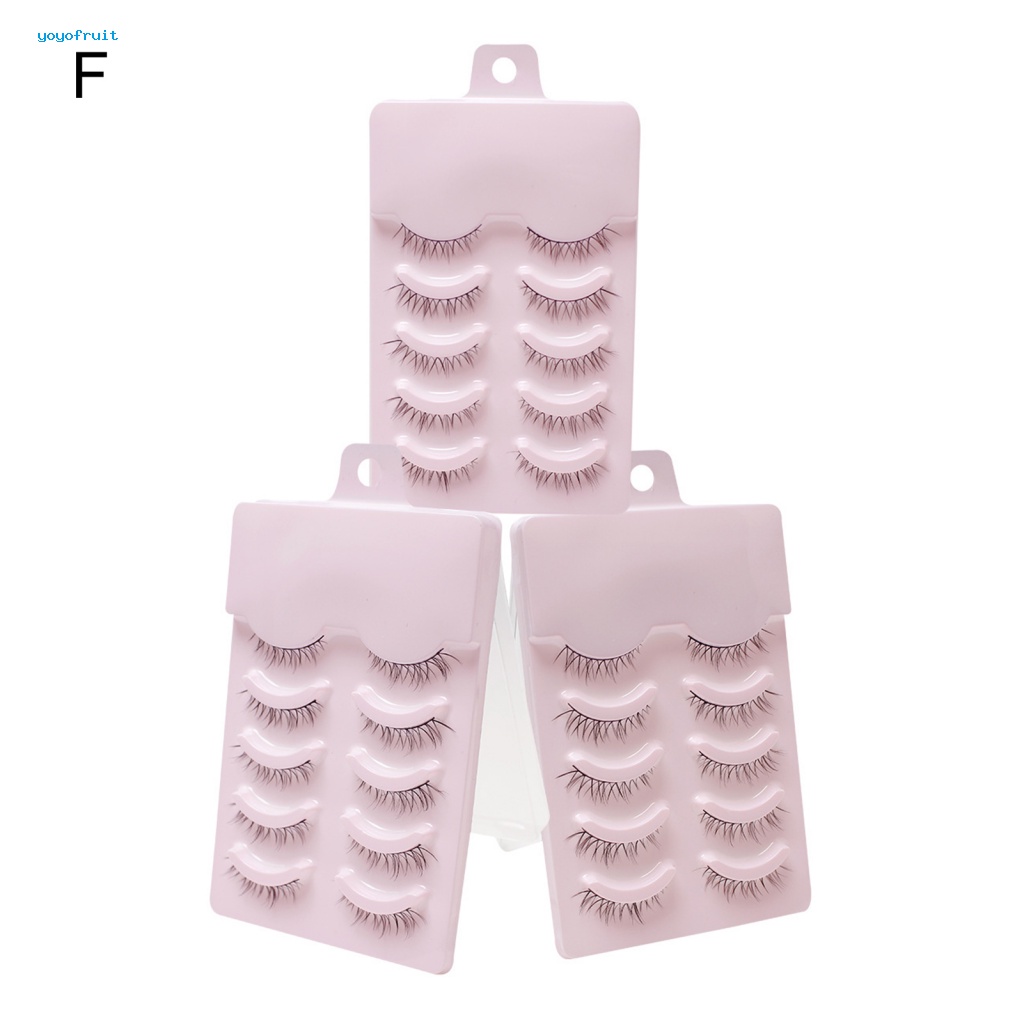 Set 5 Cặp Lông Mi Giả Dày Và Dài Hiệu Quả