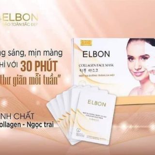 MẶT NẠ DƯỠNG TRẮNG DA ELBON