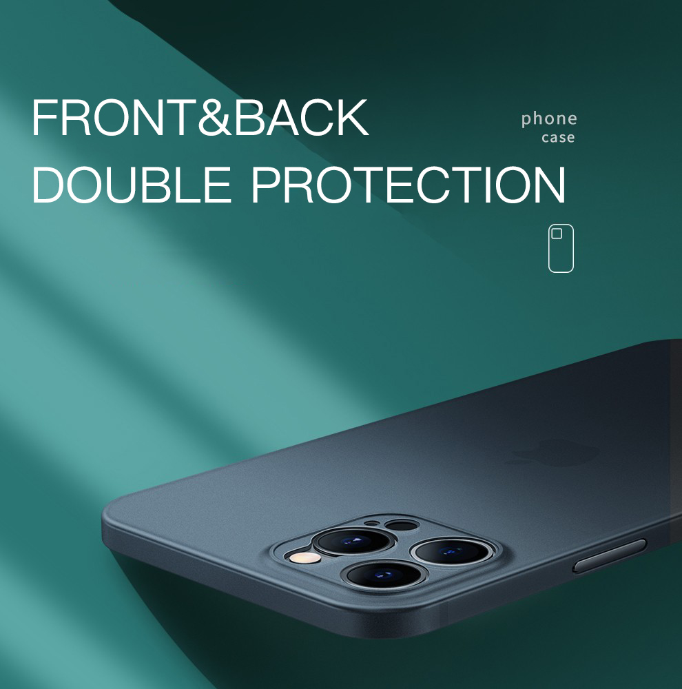 Ốp lưng mờ siêu mrong chống sốc bảo vệ thấu kính cho iPhone 12 11 Pro Max X XR XS Max 7+ 8 Plus SE 2020 12 mini | BigBuy360 - bigbuy360.vn