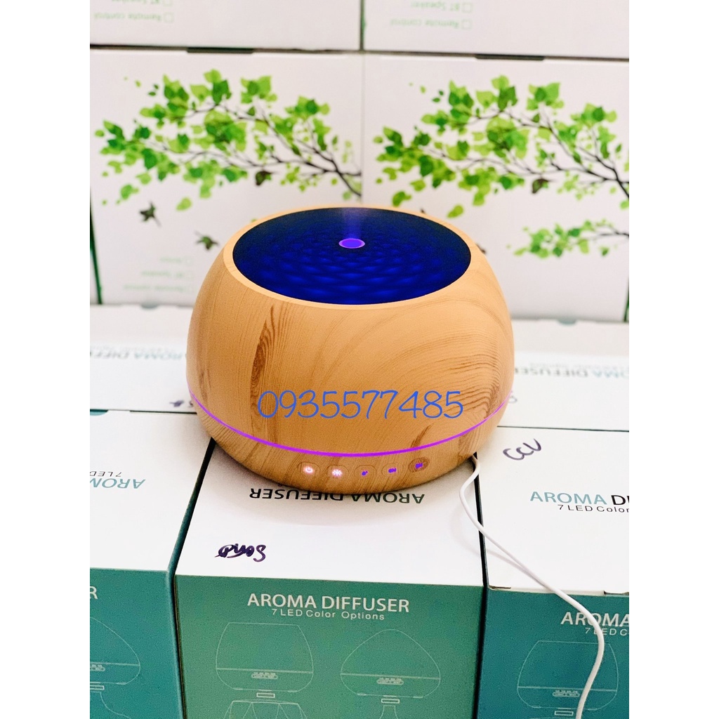 Máy Xông Tinh Dầu Loa Bluetooth 1000ml BH18T Có remote điều khiển