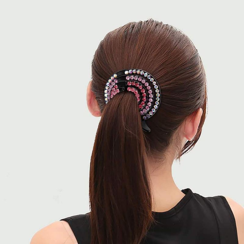 Kẹp tóc sau đính đá sang trọng,,,