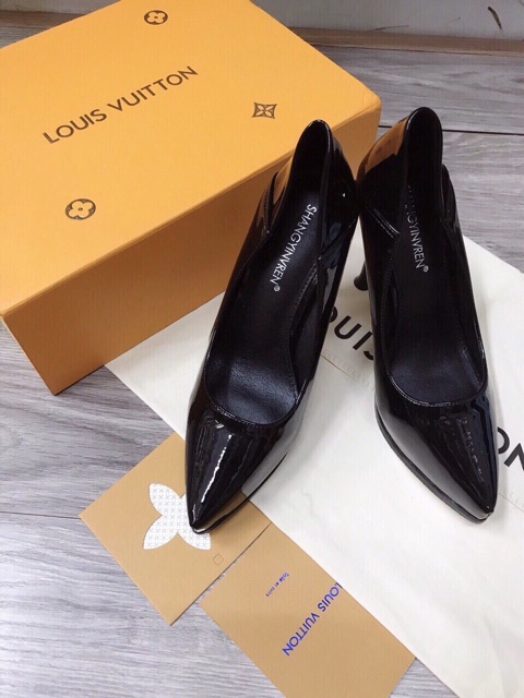 Cao gót 13cm da bóng | BigBuy360 - bigbuy360.vn