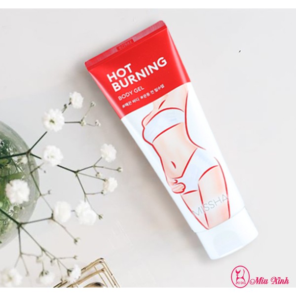 KEM TAN MỠ [MISSHA] Hot Burning Perfect Body Gel (Gel làm tan mỡ)