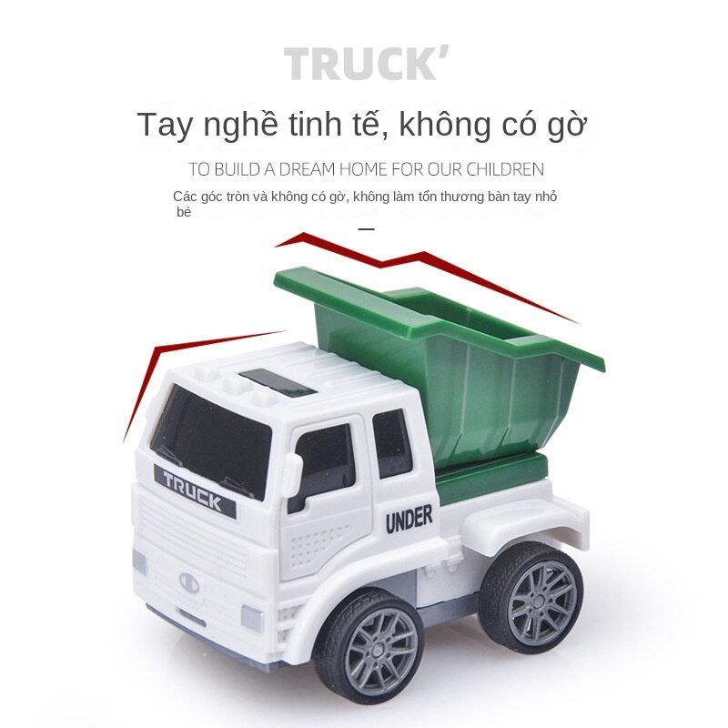 Bộ đồ chơi xe hơi hoạt hình BORAMMY Was623 cho bé trai