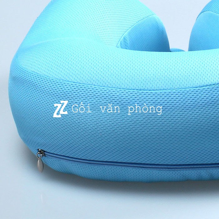 GỐI KÊ CỔ CHỮ U CAO SU NON ĐI Ô TÔ, MÁY BAY GLC-01 BIG SIZE ÔM SÁT CỔ GÁY