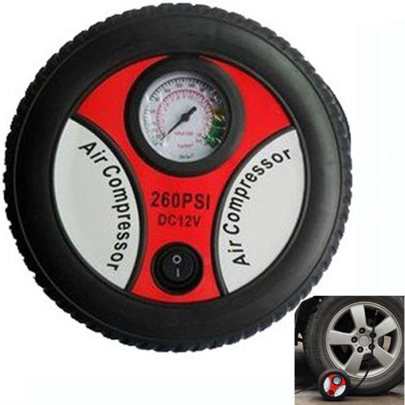 Máy Bơm Lốp Ô Tô Mini Air Compressor,,,