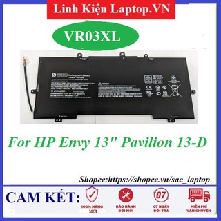 🎁pin zin 🎁 pin laptop hp vr03xl battery for hp envy 13" pavilion 13-d