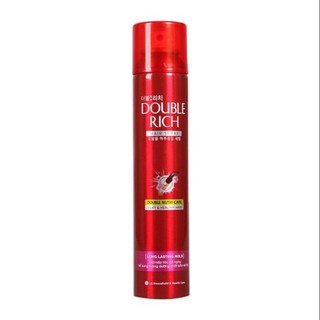 Gôm xịt giữ nếp tóc Double Rich 170ml
