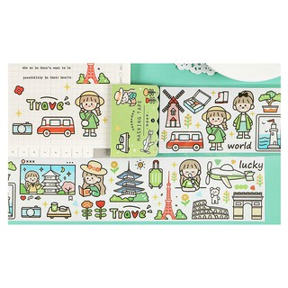 Sticker Dán Hoạt Hình Dễ Thương