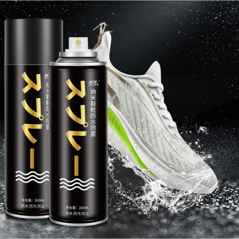 Chai xịt nano chống thấm nước 260ml - Chống thấm nước, Chống bám bụi, Chống ố vàng