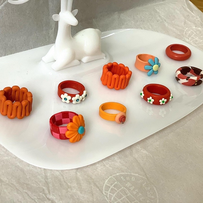 CR01 - Tangerine - Nhẫn Chunky