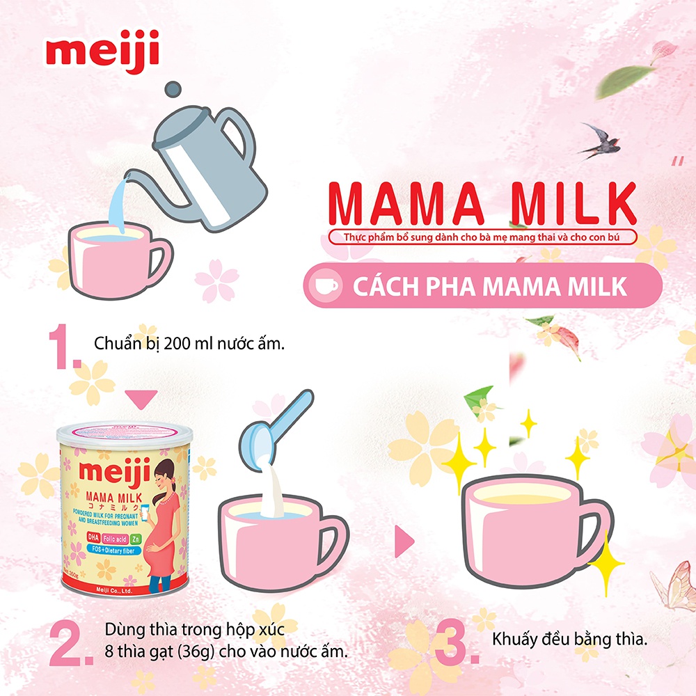 Sữa bầu Meiji Mama 350g