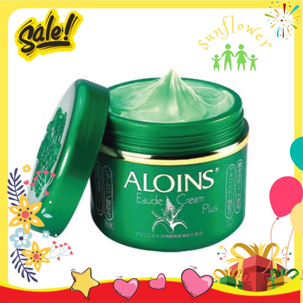 Kem dưỡng da Lô Hội Aloins Eaude Cream S 185g Nhật Bản