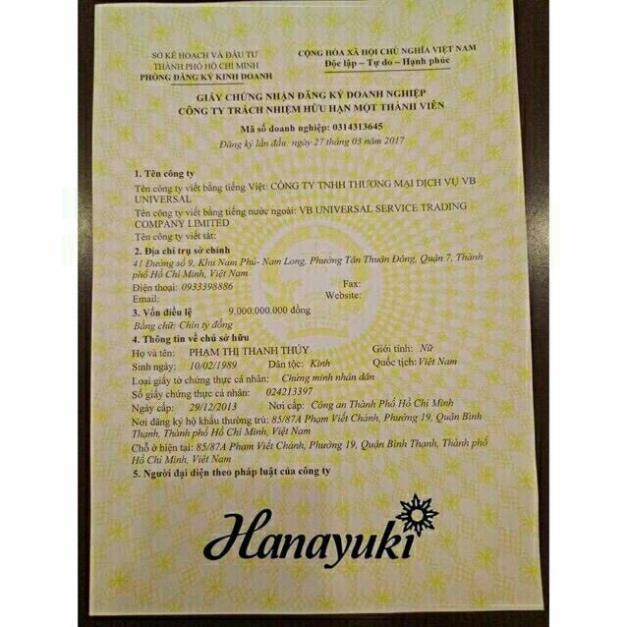 Serum nám hanayuki