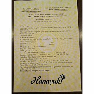Serum nám hanayuki