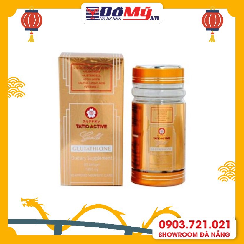 Viên uống trắng da Tatiomax TATIO ACTIVE 1850mg