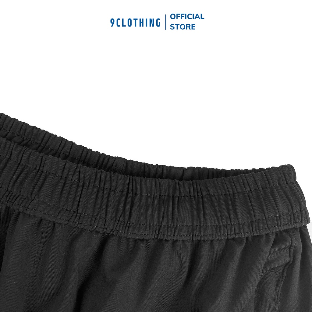 Quần đùi nam dáng lửng trẻ trung 9CLOTHING Quần short nam 3 sọc thể thao chất liệu co giãn thoáng mát cho mùa hè