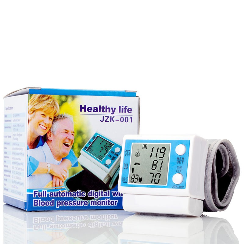 Texcoshop - máy đo huyết áp điện tử giá rẻ heathy life jzk-001 7568 hàng - ảnh sản phẩm 2