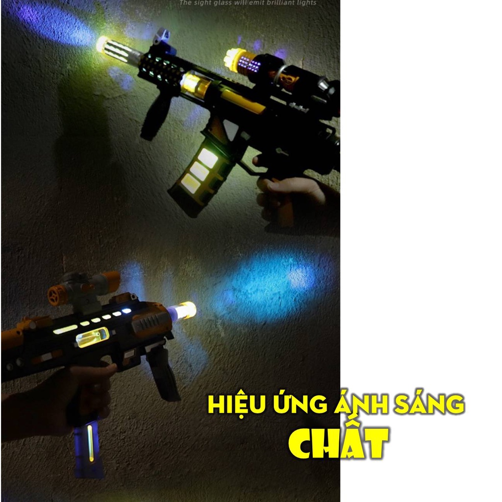 Đồ Chơi Cho Bé SUNG Ánh Sáng Phát Nhạc Dùng Pin Chuanglida SS02 SS06 (Tặng Kèm Pin) - Đô Shop