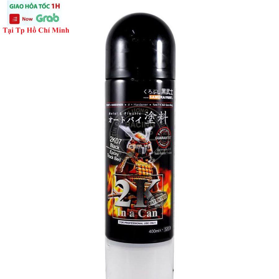 Sơn Samurai 2k08 ( Đen) Lót Gầm Xe Hơi Chống Gỉ , Chống Oxy Hóa