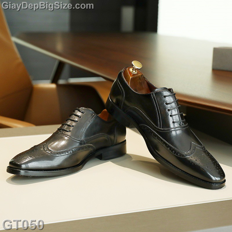 Giày da công sở big size, giày tây big size cỡ lớn 44,45,46,47,48 cho nam cao to