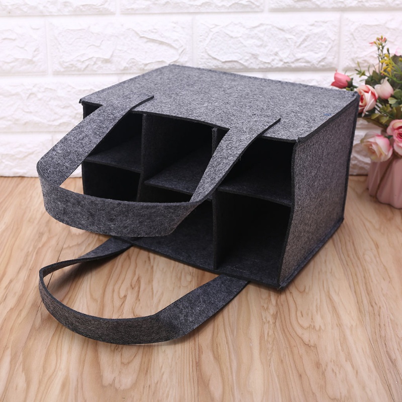 Set 6 Túi Đựng Rượu Vang Có Thể Tái Sử Dụng Tiện Lợi