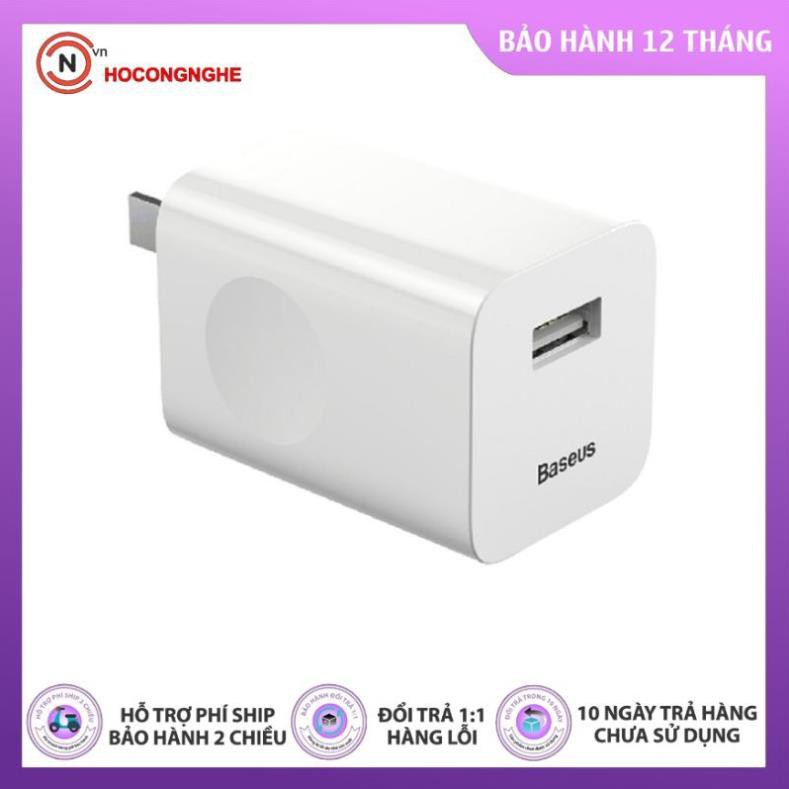🌟CHÍNH HÃNG🌟 Củ sạc nhanh Quick charge 24W cho Iphone 12 11 X Samsung Oppo Baseus CCALL-AX02 {BẢO HÀNH ĐỔI MỚI}