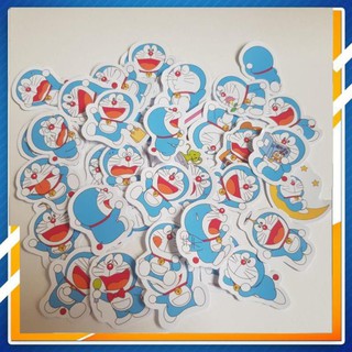 Set 2 sticker doremon dán trang trí sổ chỉ 1k, deal 1k