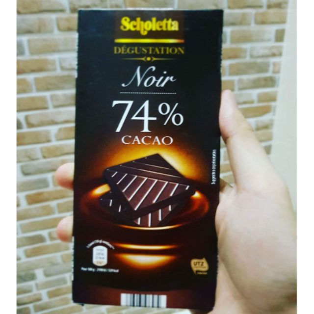Socola đen Noir 74% cacao của Bỉ