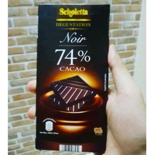 Socola đen Noir 74% cacao của Bỉ
