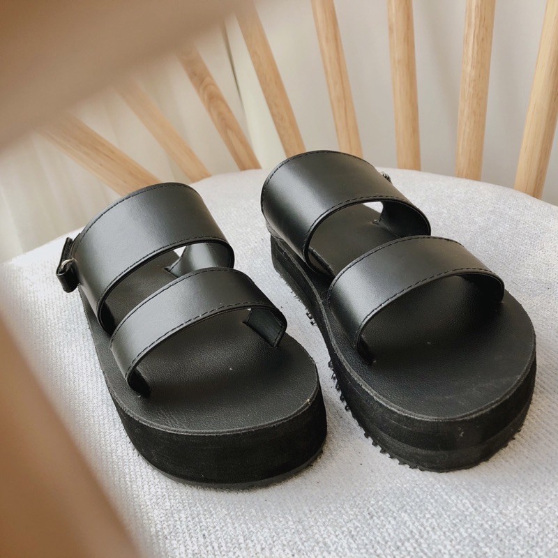 Giày sandals đế cao 3cm cá tính No.32