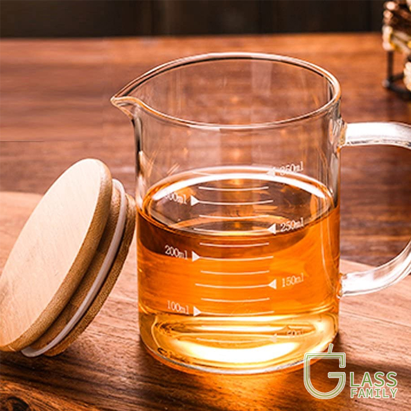 Cốc đong sữa dung tích lớn GF 350ml / 500ml / 1000ml có tay cầm dễ dàng sử dụng