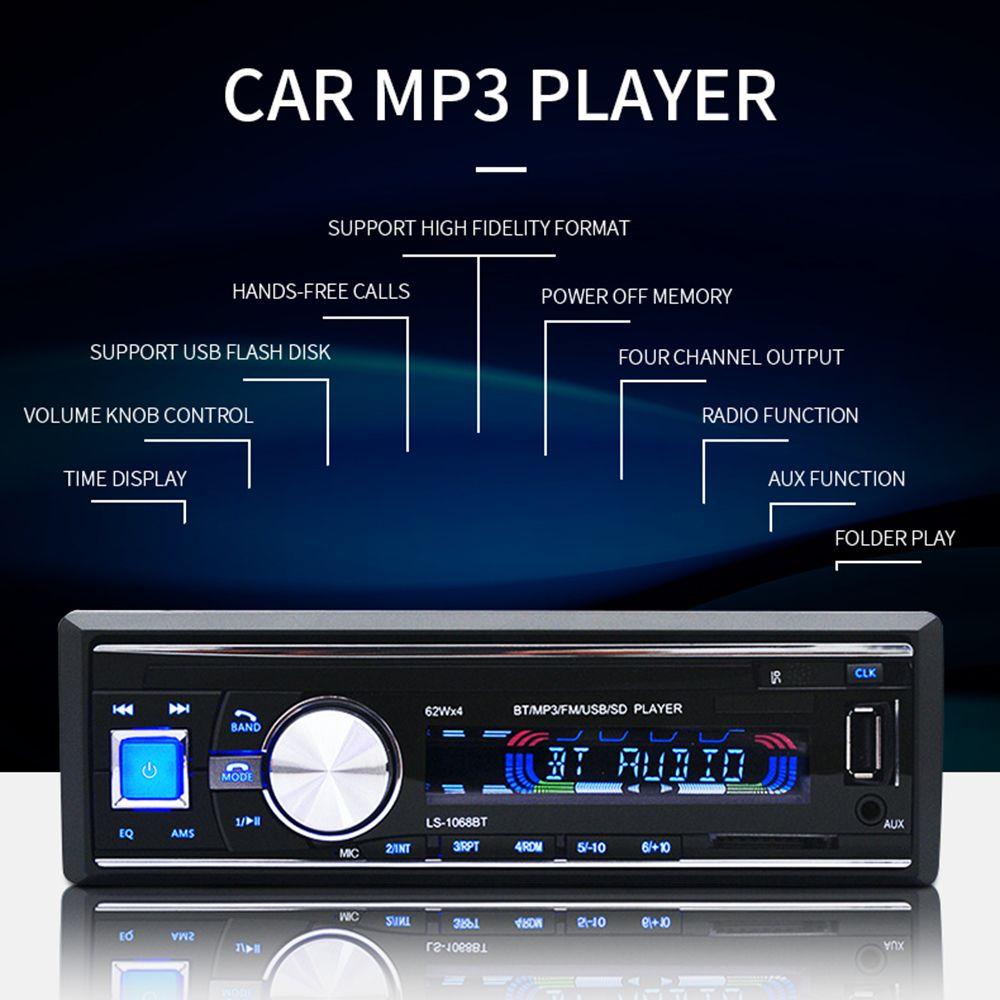 LET Máy Nghe Nhạc MP3 Tự Động Gắn Bảng Điều Khiển Xe Hơi