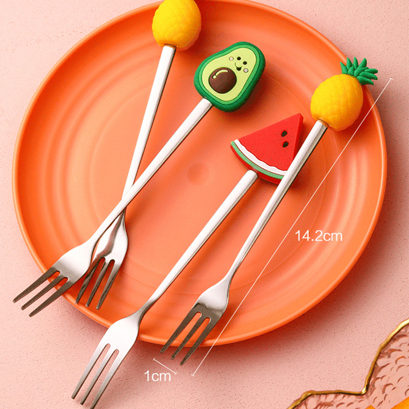 Bộ Nĩa Ăn Trái Cây Bằng Thép Không Gỉ