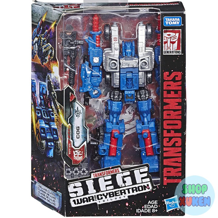 Robot biến hình COG SIEGE Transformers War for Cybertron - WFC-S8 Mô Hình Cog Action Figure
