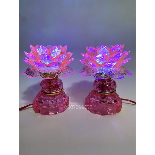 Đèn hoa sen đổi màu