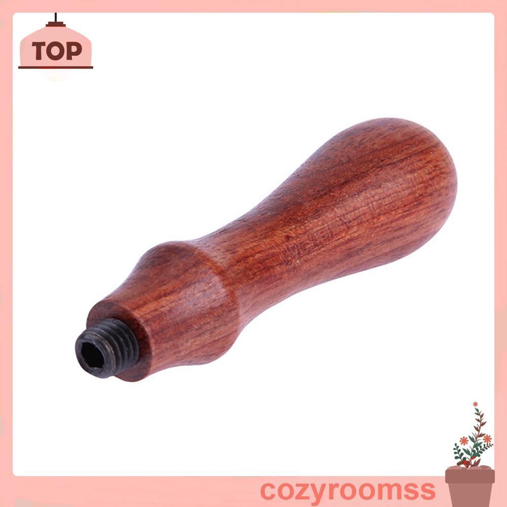 Tay cầm con dấu sáp bằng gỗ phong cách vintage