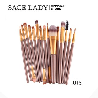 Bộ 15 Cọ Trang Điểm Mắt SACE LADY Nhiều Loại Tiện Dụng