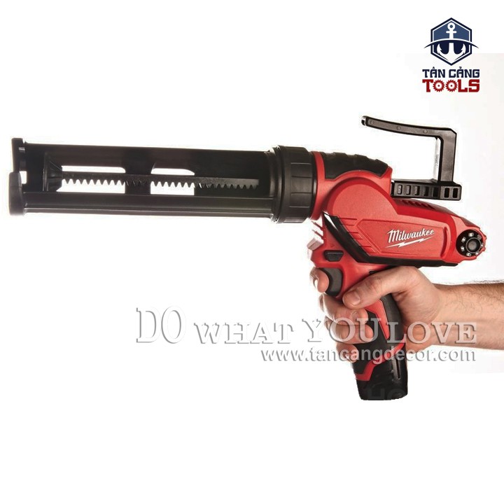 Máy Bơm Keo Dùng Pin Milwaukee M12 PCG/310C-0 ( Thân Máy )