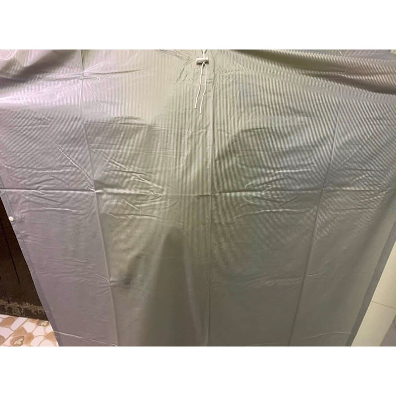 Áo mưa cánh dơi vân rằn loại lớn phủ