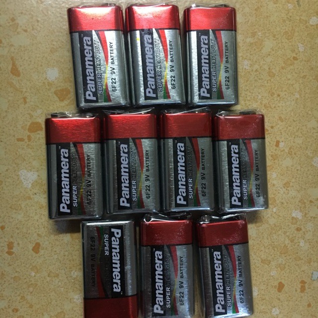 PIN 9V hộp 10 Viên loại tốt.