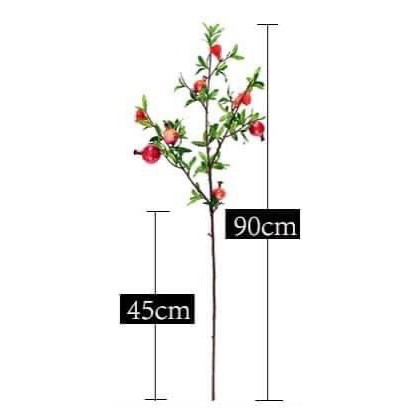 COMBO 1-5 CÀNH LỰU CHƯNG TẾT QUẢ TO SIÊU ĐẸP ( MÀU vàng )