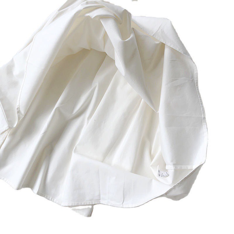 Chân váy thô Hàn dáng midi túi xẻ chân váy xoè 2 lớp dày dặn