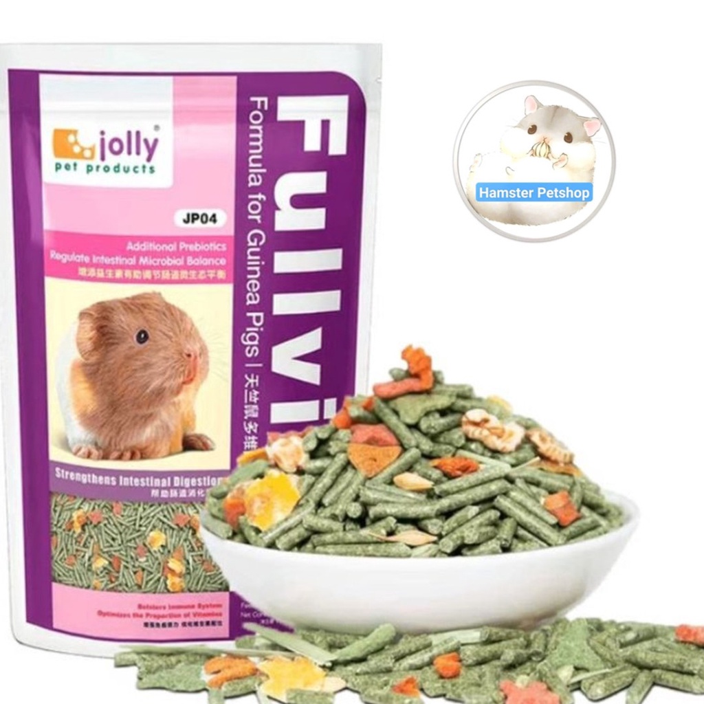 Cỏ nén  Fullvit hãng Jolly cho bọ ú ,  guinea pig  ,chuột lang 1kg