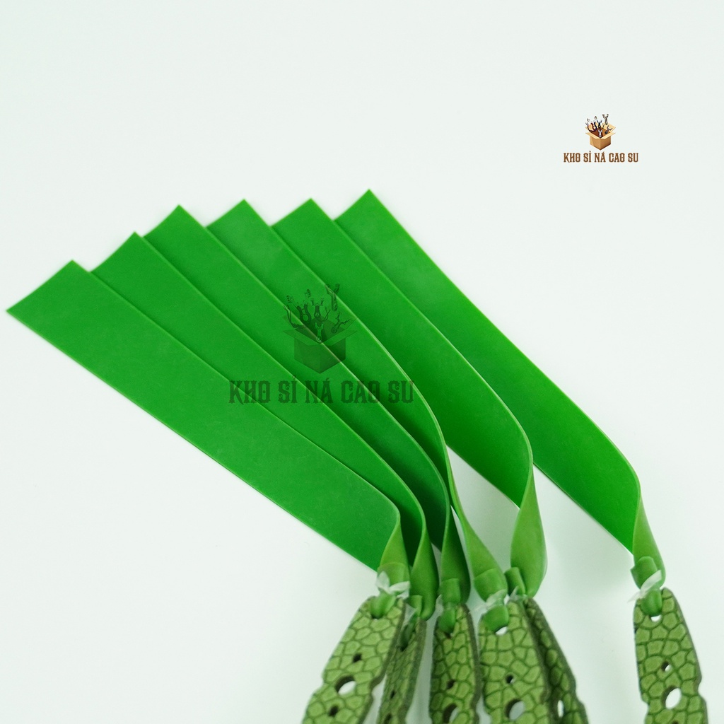 5 thun quỷ xanh cột da ná quỷ xanh khổ 13-19-150, thun ná cao su, dây ná cao su cực chất chơi siêu đỉnh