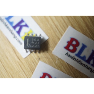 4 IC Opam LM358 LM358DR 358 SOP-8 chính hãng TI