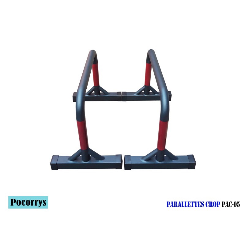 Parallettes Crop cao 45cm - Xà kép mini Pocorrys PAC-05 (Calisthenics, Gym, Yoga)