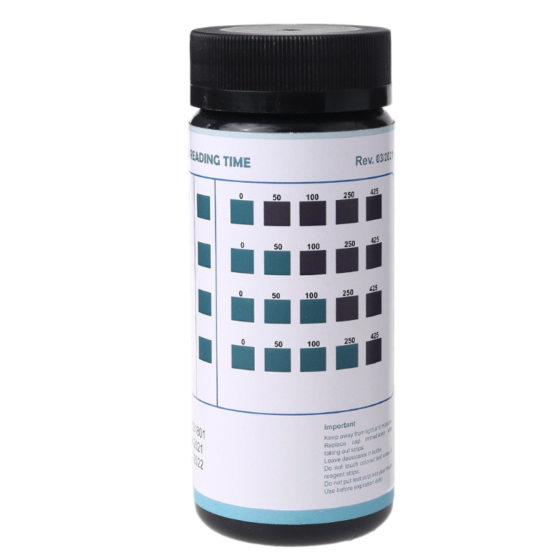 kiss Best Water Hardness Test Strips Reliable Item for Testing Water Quality of Pool, Spa, Aquarium, Drinking Water and Well